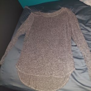 Large Old Navy Long Sleeve Gray Shirt